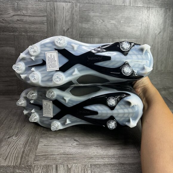 Nike Alpha Menace Elite 3 Men's size 10 Detachable Football Cleat Black DR5956-0 - Picture 7 of 8